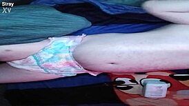 baby pup pads up in diaper for promo tease