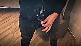 OPEN YOUR MOUTH AND SWALLOW IT ALL YOU SLUT - MOANING HUGE ITALIAN COCK PISS HOT