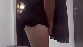 amadora latina lesbian dances then fucks with huge dildo toy