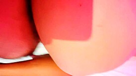 Jovencita bends over tight wet pussy gaping for mexican bbw pounding on bed!