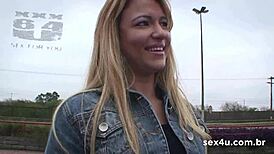 Luana Gaucha Takes Cash to Strip Nude Outdoor for Director Don Picone