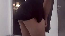 amadora latina lesbian dances then fucks with huge dildo toy