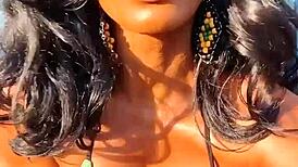 Erotic Muscle Babe FBB 27 Flexes Her Powerful Hot Female Physique