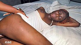 that nasty schoolgirl rides my big black cock doggystyle 😈🍆