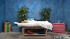 high definition massage turns into intimate sex session