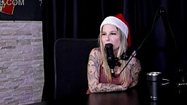 damn baby fire masturbates then takes bbc anal till creampied after dirty celeb talk