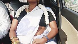 bhabi, ride me hard in this desi car with dirty talk