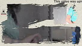 Jazmin slips into tight dress for photoshoot, shakes juicy latina ass like girl next door.