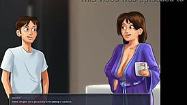 Stepmom blows son in car during hot summertime saga ride