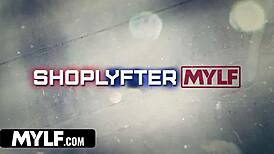 SHOPPING MALL CHRISTMAS ELF AND MRS CLAUS CAUGHT POUNDED MERCILESSLY FOR STEALING FROM SHOPPERS - SHOPLYFTER MYLF