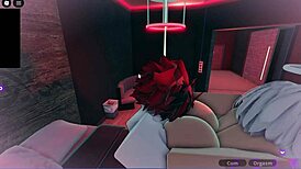 The slut friend worships her master's cock sucking deep before anal pounding and cum swallow finale.