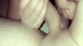 chubby asian milf housewife sucks stepson's cock and rims his ass cheating!