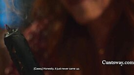 what if power outage led sophia locke and casey calvert to squirt scissoring cunts?