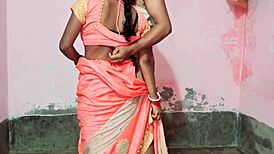 dehati chachi summoned home for intense fingering and plump pounding