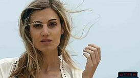 Italian Petite Milf Model Francy Torino Strips Teasing Ass Tits Outdoors