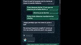 finally friend lets me record her webcam chat