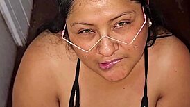 Hey fat milf with huge tits come swallow my thick warm milk now!