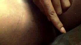 Step sister's secret xmas anal pussy play