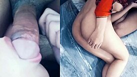 stepbro stuffs penis in mouth then fucks hard till cumshot 💦🔥