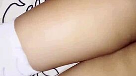 sexy curvy neighbor slut takes cum deep in her fat ass