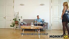 Mommy4k Russian Blonde Mommy Sucks Huge Dick Endlessly