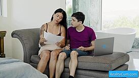 Curvy spanish stepmom dana vespoli tempts ricky spanish into kinky taboo lessons