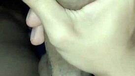young stud's massive cock explodes in homemade pov jerk