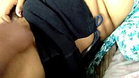 frustrated stepmom gets fucked hard inside car by highway beaver creampie