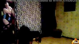 Horny milf Klaudiaambergirl dances erotically then fists big tits in stockings