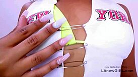 Stunning Latina Model Swallows Cum After Daddy Fucks Her in Audition Interview
