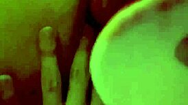 shower stretches gaping asshole wide with huge anal toys close-up