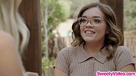 Petite Babe Teases Sorority Officer with Facesitting Temptation