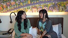 gf cheats with stepsis cami strella x effy both ride my cock hard pov