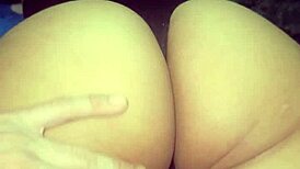 Ex-Girlfriend's Juicy Butt Massaged into Orgasmic Latina Tremble