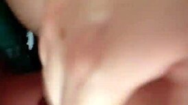 CUCK PREGNANT SLUT ORGASMS ON HARD COCK CUM