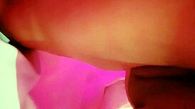 Jovencita bends over tight wet pussy gaping for mexican bbw pounding on bed!