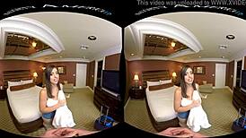 wanna bounce these big natural tits in vr naughty america lingerie?