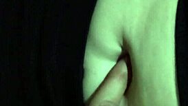 Latina fingers sweet belly button in sexy masturbation fetish