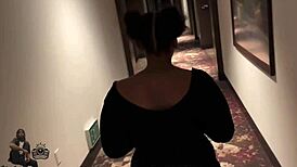 damn tall dreadhead chubby slut craves bbc anal creampie