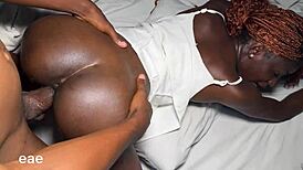 that nasty schoolgirl rides my big black cock doggystyle 😈🍆