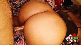 chubby girl's wild doggy ride on stepbrother sparks pure ecstasy