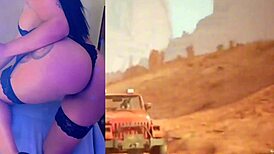 Sensual Prostitute's Wet Orgasm Tease
