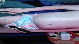 baby pup pads up in diaper for promo tease