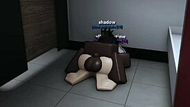 fucked a public slut rough in the bathroom with big cock anal assfucking