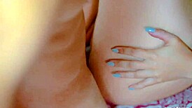 College Girl's Pink Puffy Pussy Pounded Hard by Massive Cock