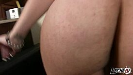 Mara Lopez sucks huge cock outdoors then gets fucked hard