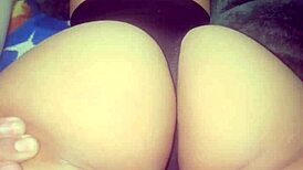 Ex-Girlfriend's Juicy Butt Massaged into Orgasmic Latina Tremble