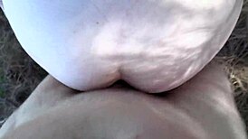 Celestina Blooms Bred POV Doggystyle in Nature Creampie Outdoor