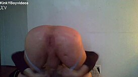 Huge Dildo Stretches Slut's Ass for Intense Double Penetration