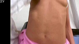 taylor rain's perfect skinny body takes big cock deepthroat cum facial 😍💦